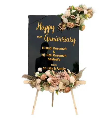 Papan Bunga Akrilik Tembeling
