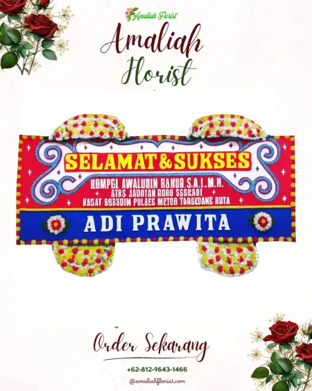 Papan Bunga Ucapan Selamat Tembeling